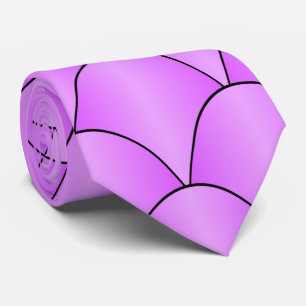Paars kunstdecodesign stropdas