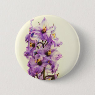 Paars Larkspur Delphinium Ronde Button 5,7 Cm