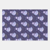 Paars Lavender Inpakpapier Vel (Voorkant)