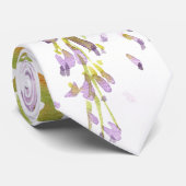 Paars Lavender Wisteria Wedding Stropdas (Opgerold)
