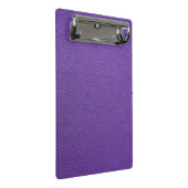 Paars leder mini klembord (Schuin)