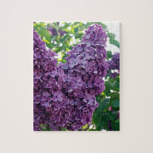 Paars Lilacs Puzzle Legpuzzel (Verticaal)