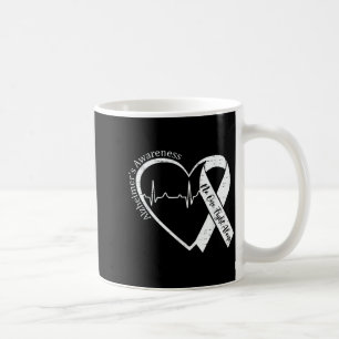 Paars lint hart alzheimer dementia koffiemok