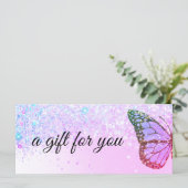 paars logo cadeaubon (Staand voorkant)