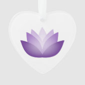 Paars Lotus Ornament (voorkant)