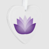 Paars Lotus Ornament (voorkant)