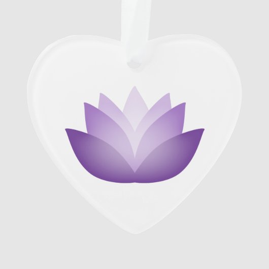 Paars Lotus Ornament (achterkant)