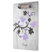 Paars Lovevogels - Gepersonaliseerd klembord (Links)