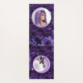 Paars maan kind yogamat (Achterkant)