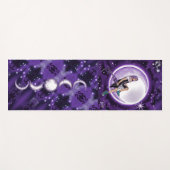Paars maan kind yogamat (Voorkant (horizontaal))