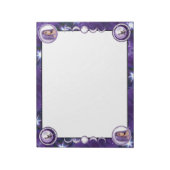 Paars-maankind Notitieblok (Gedraaid)