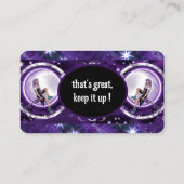 Paars-maankind Visitekaartje (Achterkant)