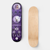Paars-maanskateboard Skateboard (Voorkant)