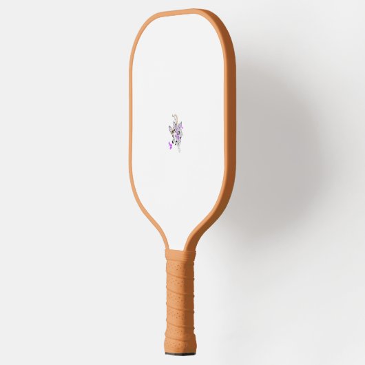 Paars-Magenta, roodachtig Sinaasappel, thealish Bl Pickleball Paddle (Links)