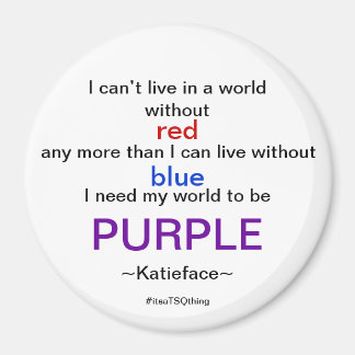 Paars Magnet Magneet