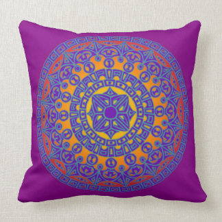 Paars Mandala Pillow Kussen
