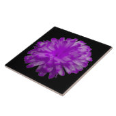 Paars Marigold Tile Tegeltje (Zijkant)