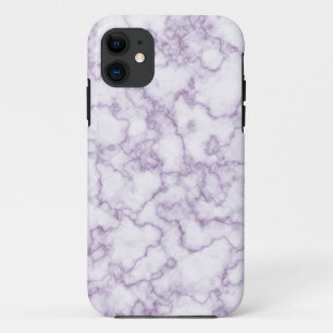 Paars marmer Patroon iPhone 11 Hoesje