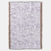 Paars marmer Patroon Deken (Voorkant Verticaal)