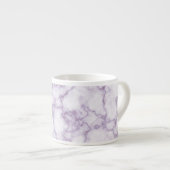 Paars marmer Patroon Espresso Kop (Voorkant rechts)