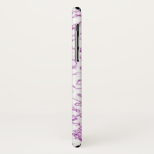 Paars marmerpatroon Case-Mate iPhone case (Achterkant/links)