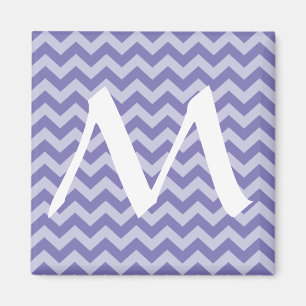 Paars Marokkaanse Moods Chevrons Magneet