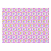 Paars met een tint tafelkleed (Voorkant (Horizontaal))