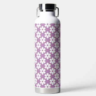 PAARS MET WITTE MARGRIETEN BLOEMEN WATERFLES
