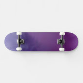 Paars Mist Abstract Skateboard (Horizontaal)