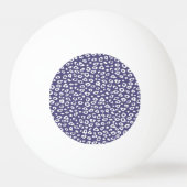 Paars monogram afdrukken pingpongballen (Achterkant)