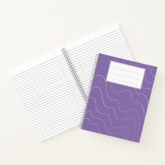 Paars Notitieboek