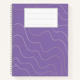 Paars Notitieboek