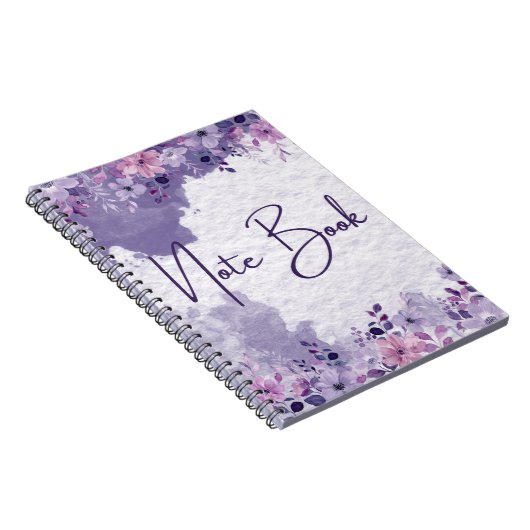 Paars Notitieboek (Rechterzijde)