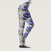 paars om grijs leggings (Rechts)