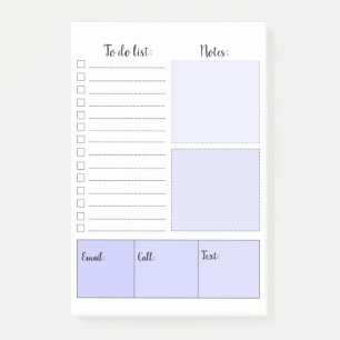 Paars om lijst te maken Post-it® notes