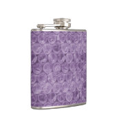 Paars omhullingspatroon heupfles (Rechts)