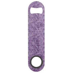 Paars omhullingspatroon speed flessenopener