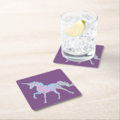 Paars Onderzetter Unicorn (Insitu)
