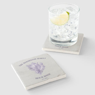 Paars Onderzetter van Shell van de Steensteen