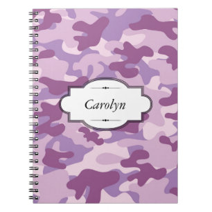 Paars ontwerp van Camo Speciaal Notitieboek