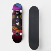 Paars oog skateboard (Voorkant)