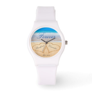 Paar's op persoonlijke titel Zand Horloge
