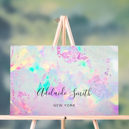 paars opaal acryl bord (Neutraal)