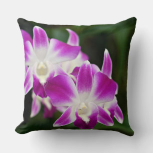Paars Orchid Sierkussen