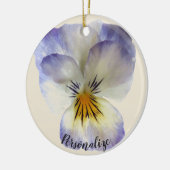 Paars Ornament Pansy (Links)