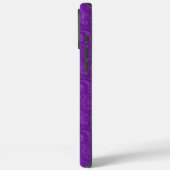 Paars Paisley Case-Mate iPhone Case (Achterkant / Links)