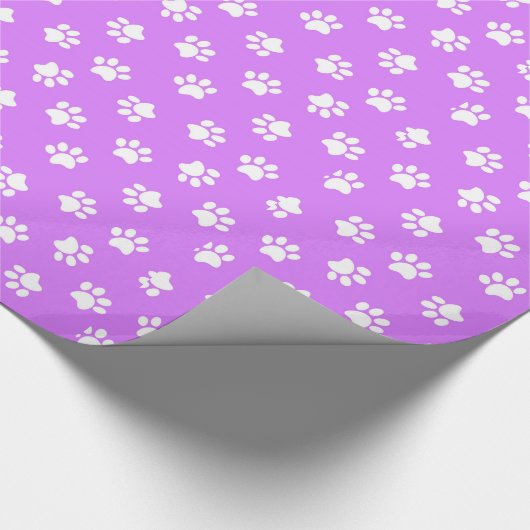 Paars papier met handmatige afdruk (Hoek)