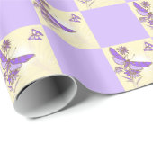 Paars papier voor het oppakken van perziken (Rol Hoek)