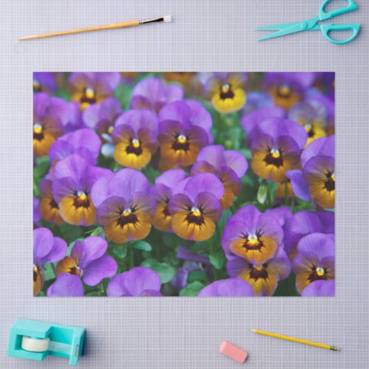 paars papier voor pantserweefsel (Craft)