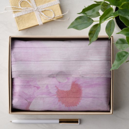 Paars papier voor weefselscène (Geschenk)